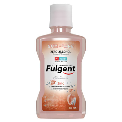 FULGENT GUM-CARE MOUTHWASH Zinc Günlük Ağız Bakım Suyu ! 500 ML